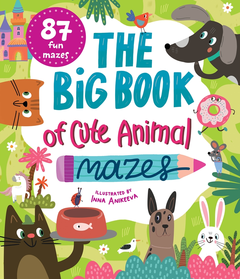The Big Book of Cute Animal Mazes/Product Detail/Kids Activity Books