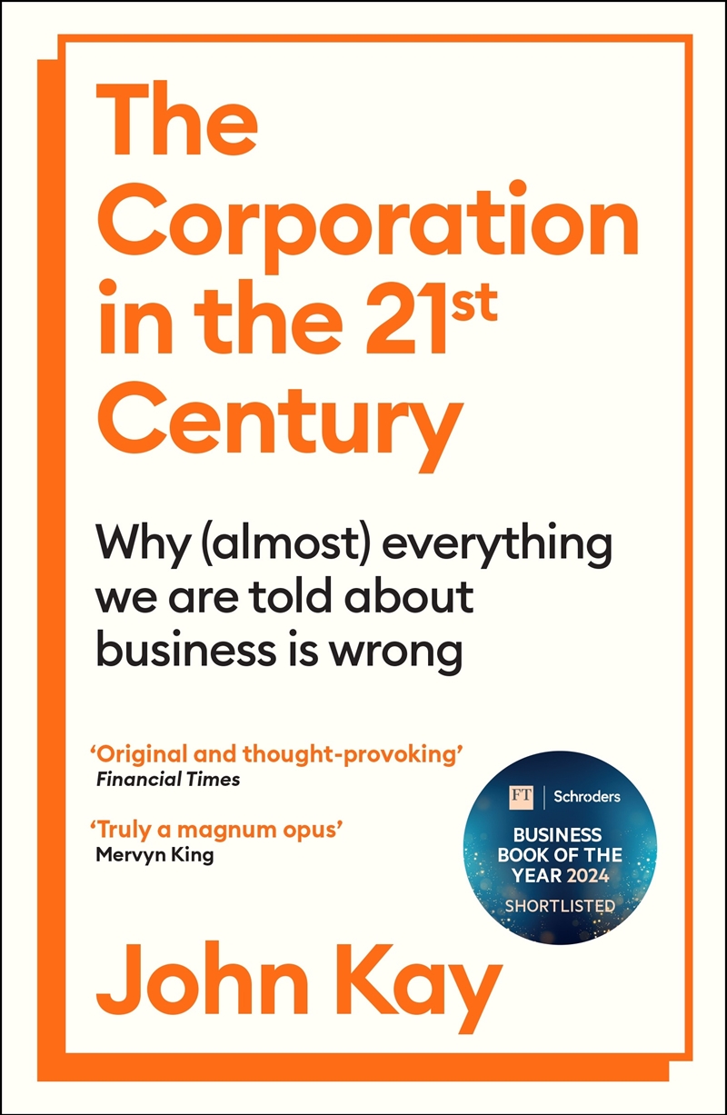 The Corporation In The Twenty-First Century/Product Detail/Accounting & Finance