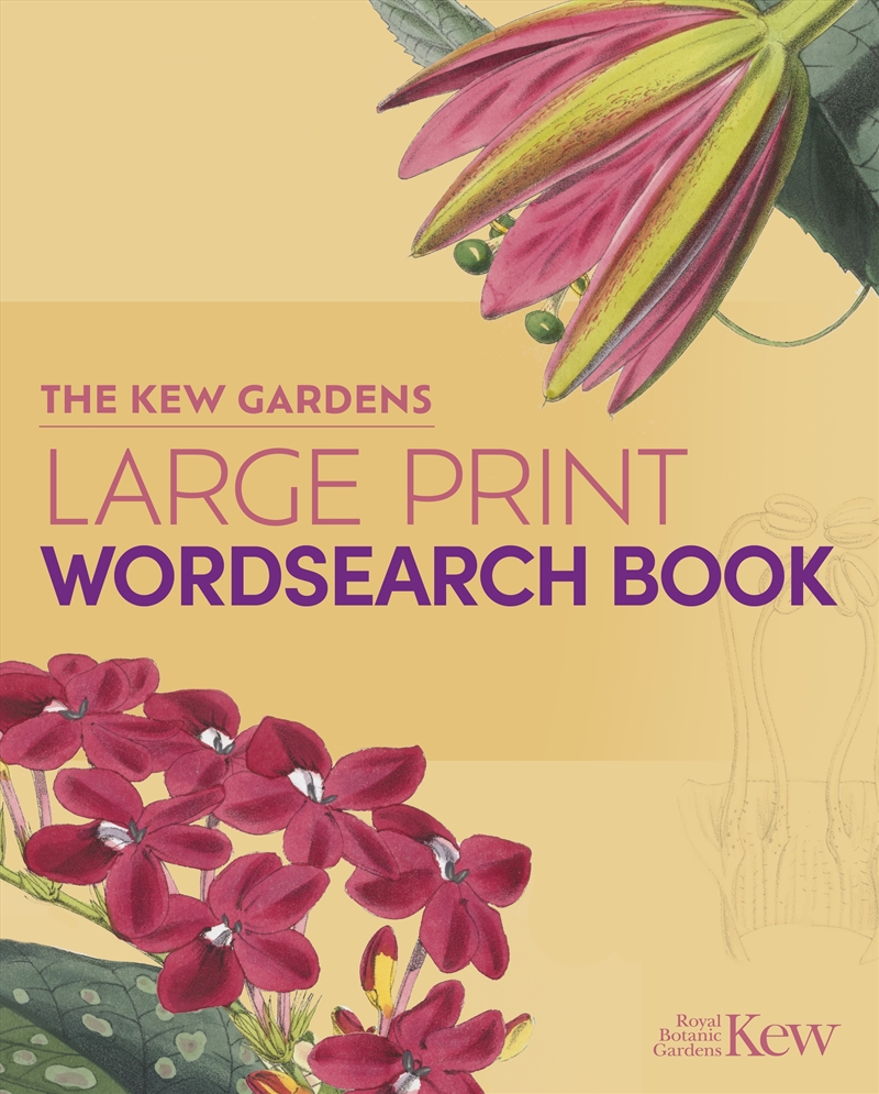 Kew Gardens Large Print Wordsearch Book/Product Detail/Adults Activity Books