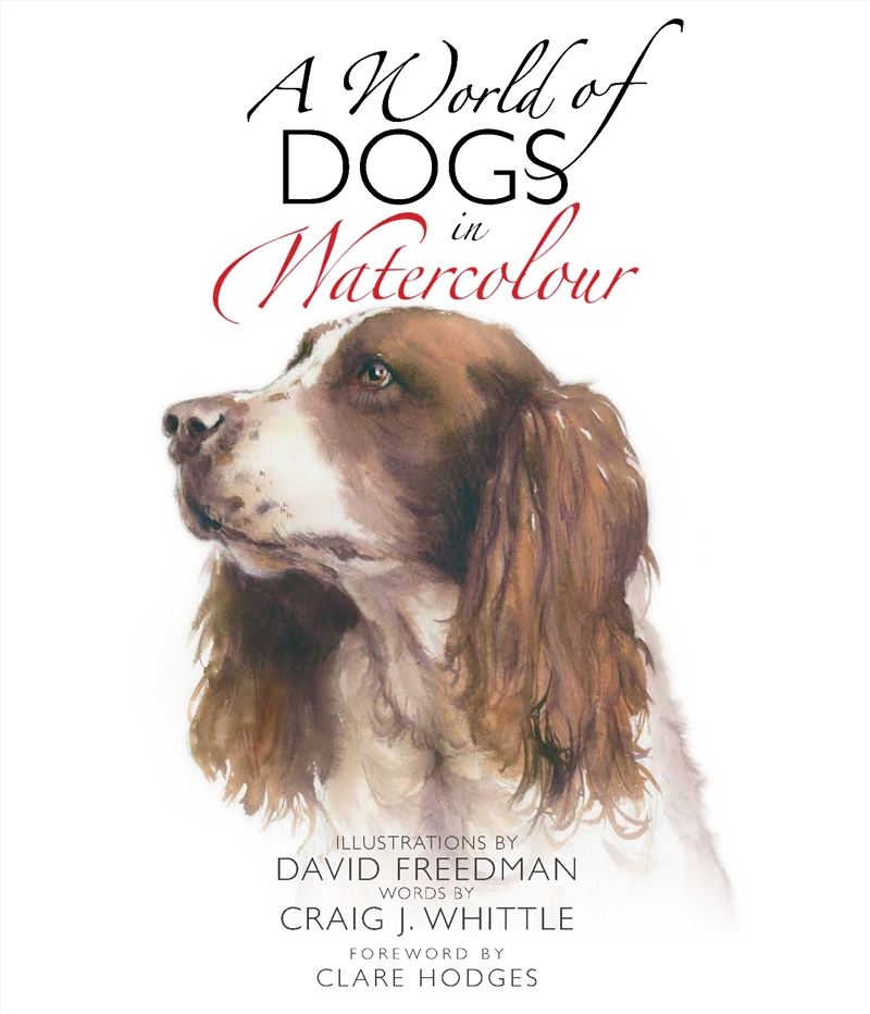 A World Of Dogs In Watercolour/Product Detail/Animals & Nature