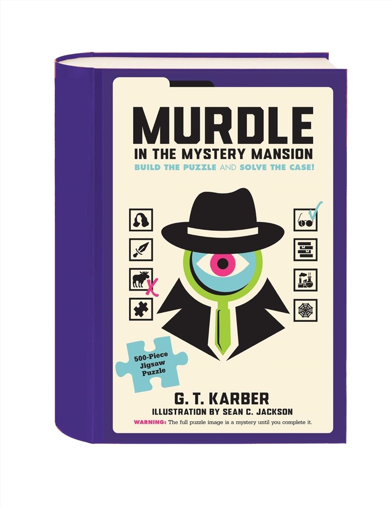 Murdle in the Mystery Mansion 500-Piece Jigsaw Puzzle/Product Detail/Jigsaw Puzzles