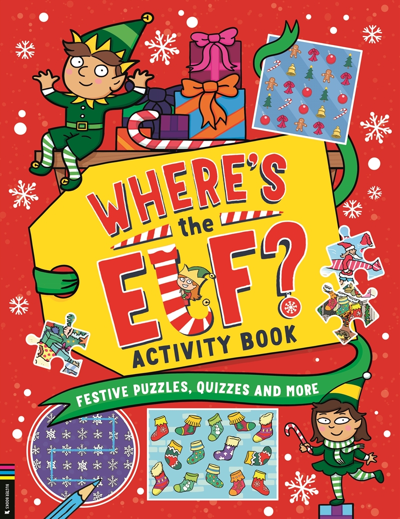 Where’s the Elf? Activity Book/Product Detail/Kids Activity Books