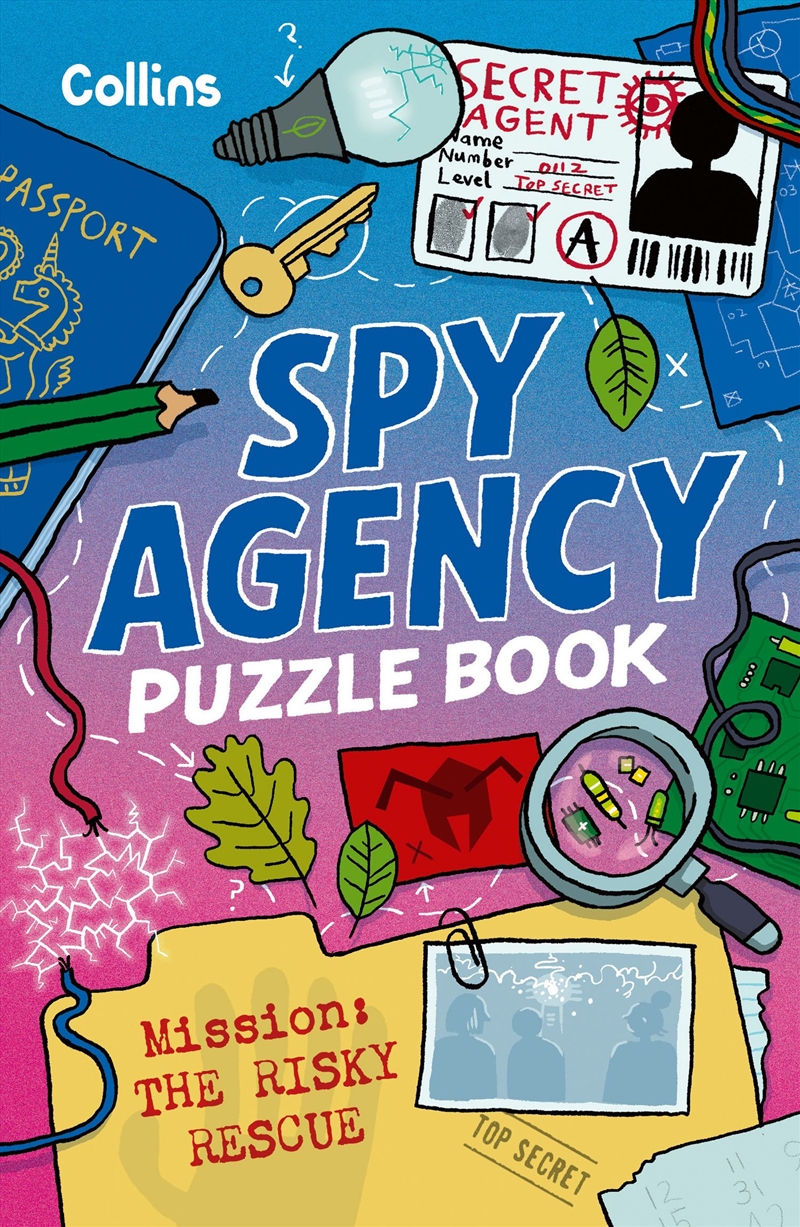 Spy Agency Puzzle Book - the Risky Rescue/Product Detail/Kids Activity Books