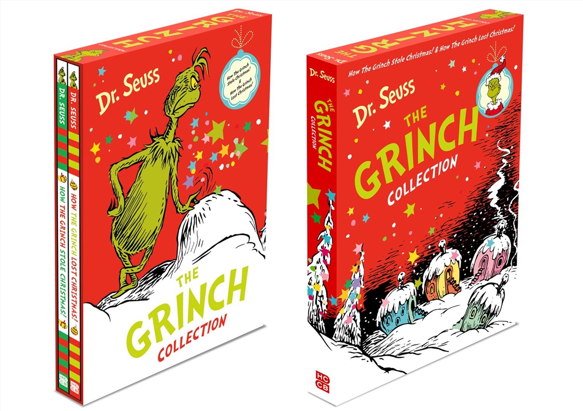 He Grinch 2 Book Slipcase/Product Detail/Childrens Fiction Books