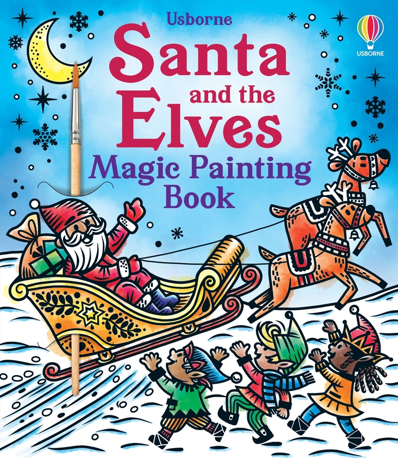 Santa And The Elves Magic Painting Book/Product Detail/Kids Activity Books