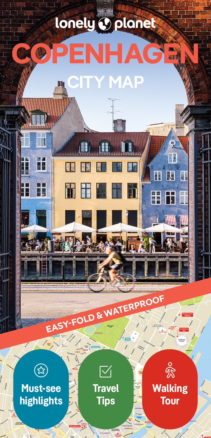 Lonely Planet Copenhagen City Map/Product Detail/Travel & Holidays