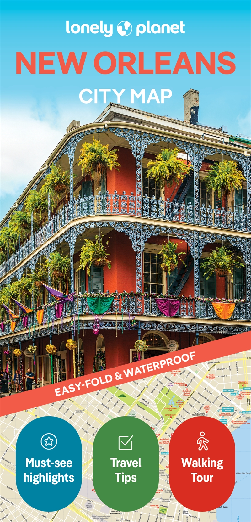 Lonely Planet New Orleans City Map/Product Detail/Travel & Holidays