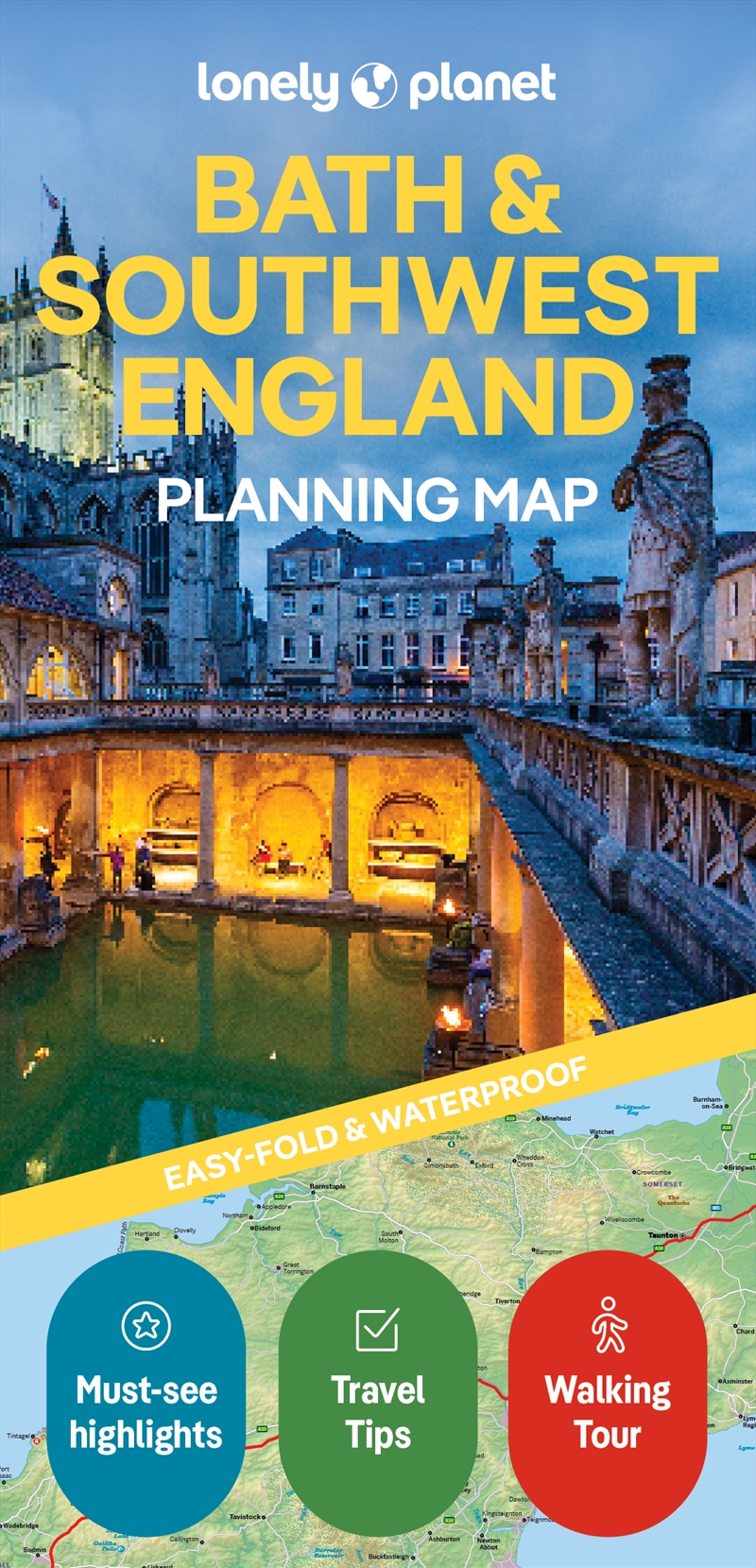 Lonely Planet Bath & Southwest England Planning Map/Product Detail/Travel & Holidays