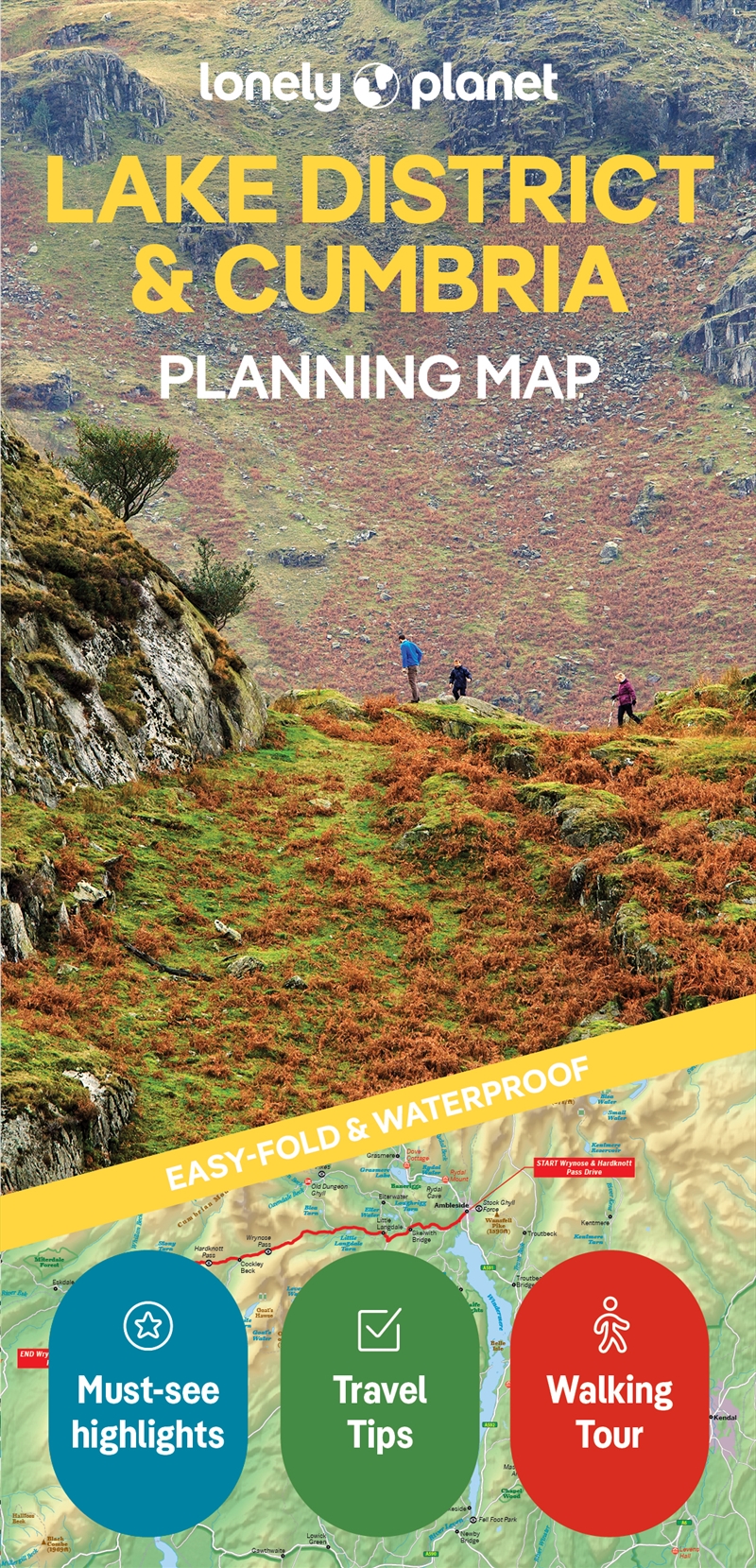 Lonely Planet Lake District & Cumbria Planning Map/Product Detail/Travel & Holidays