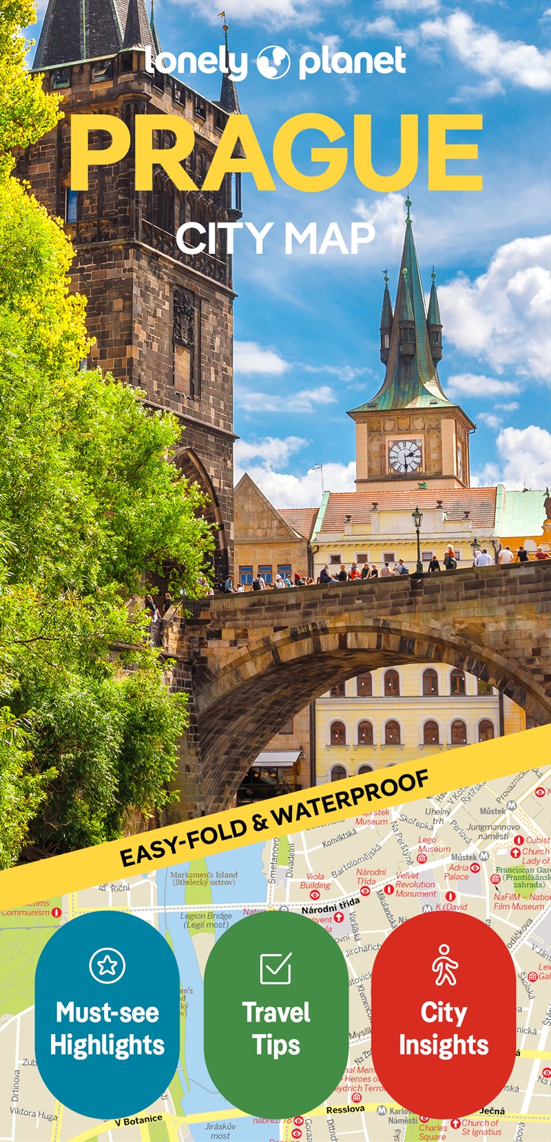 Lonely Planet Prague City Map/Product Detail/Travel & Holidays