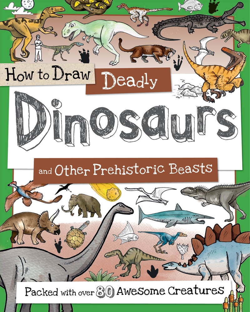How to Draw Deadly Dinosaurs/Product Detail/Kids Activity Books