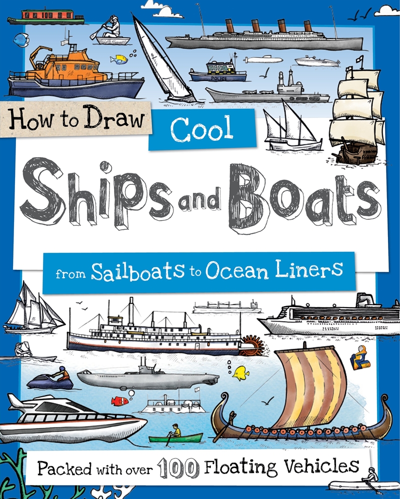 How to Draw Cool Ships and Boats/Product Detail/Kids Activity Books