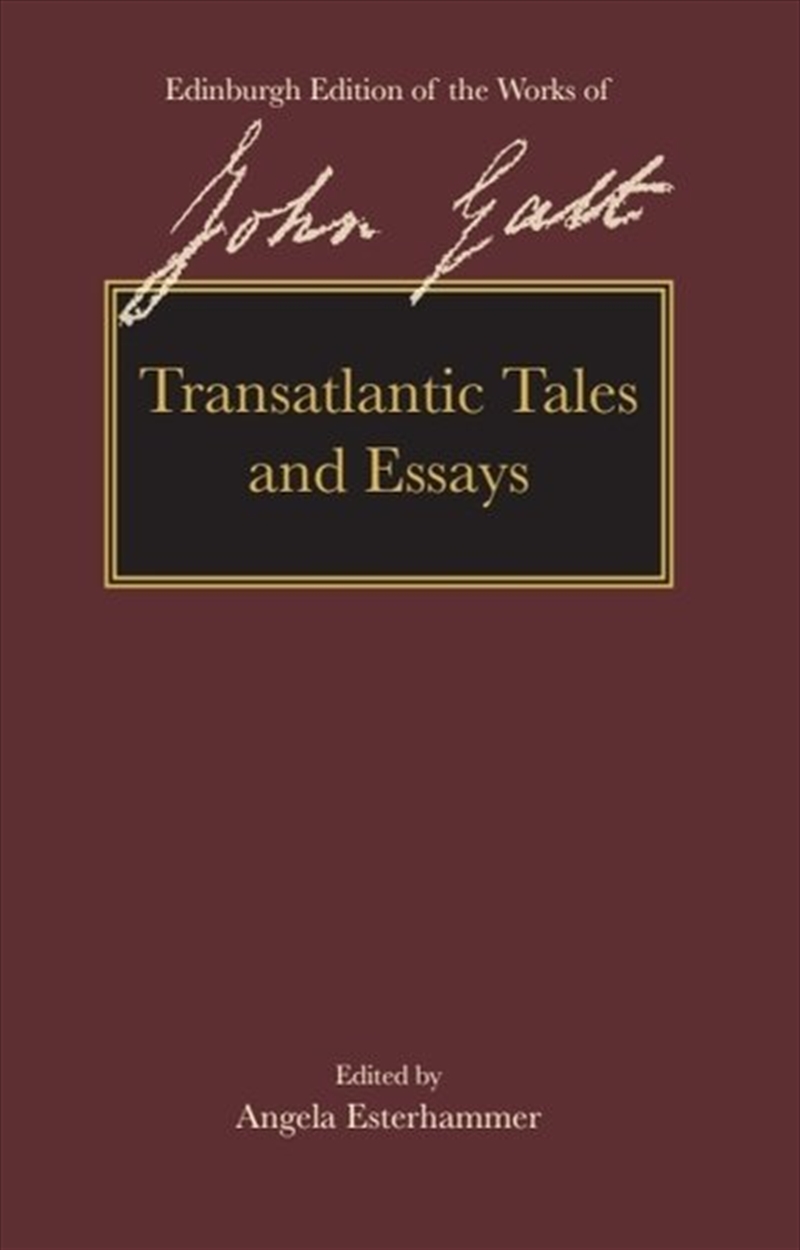Transatlantic Tales and Essays/Product Detail/Literature & Poetry