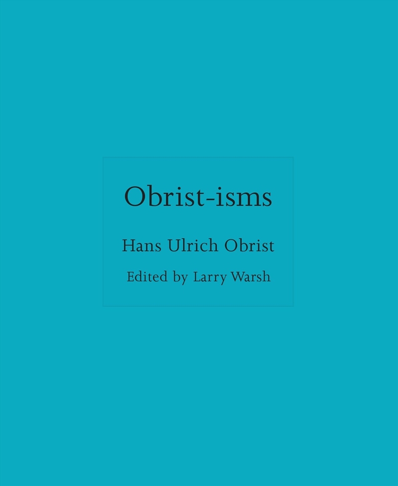Obrist-Isms/Product Detail/Art