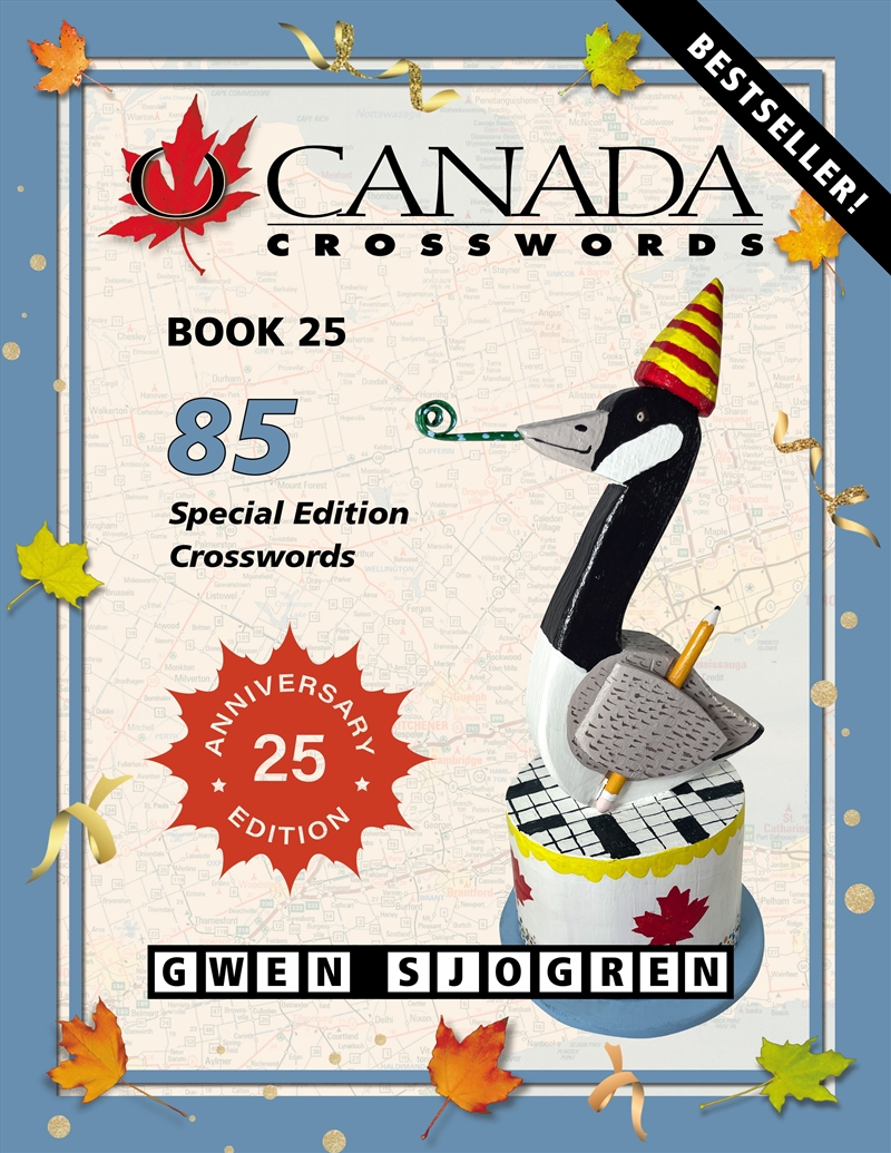 O Canada Crosswords Book 25/Product Detail/Adults Activity Books
