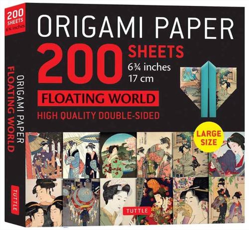 Origami Paper 200 Sheets Floating World 6 3/4" (17 Cm)/Product Detail/Crafts & Handiwork