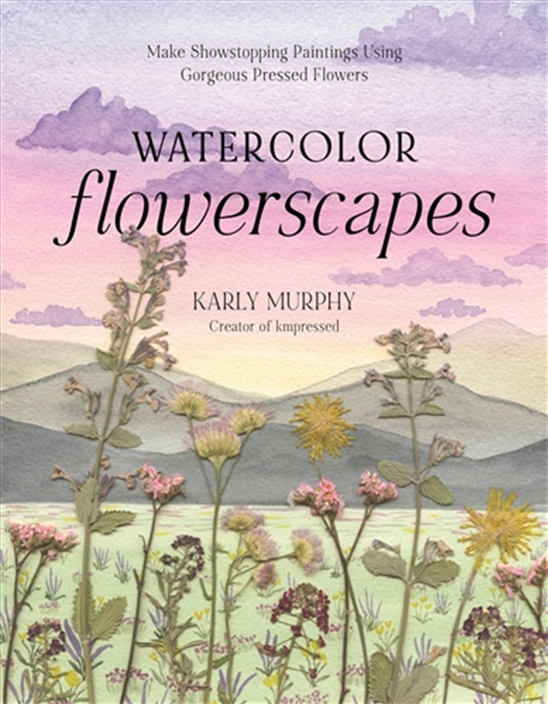 Watercolor Flowerscapes/Product Detail/Crafts & Handiwork