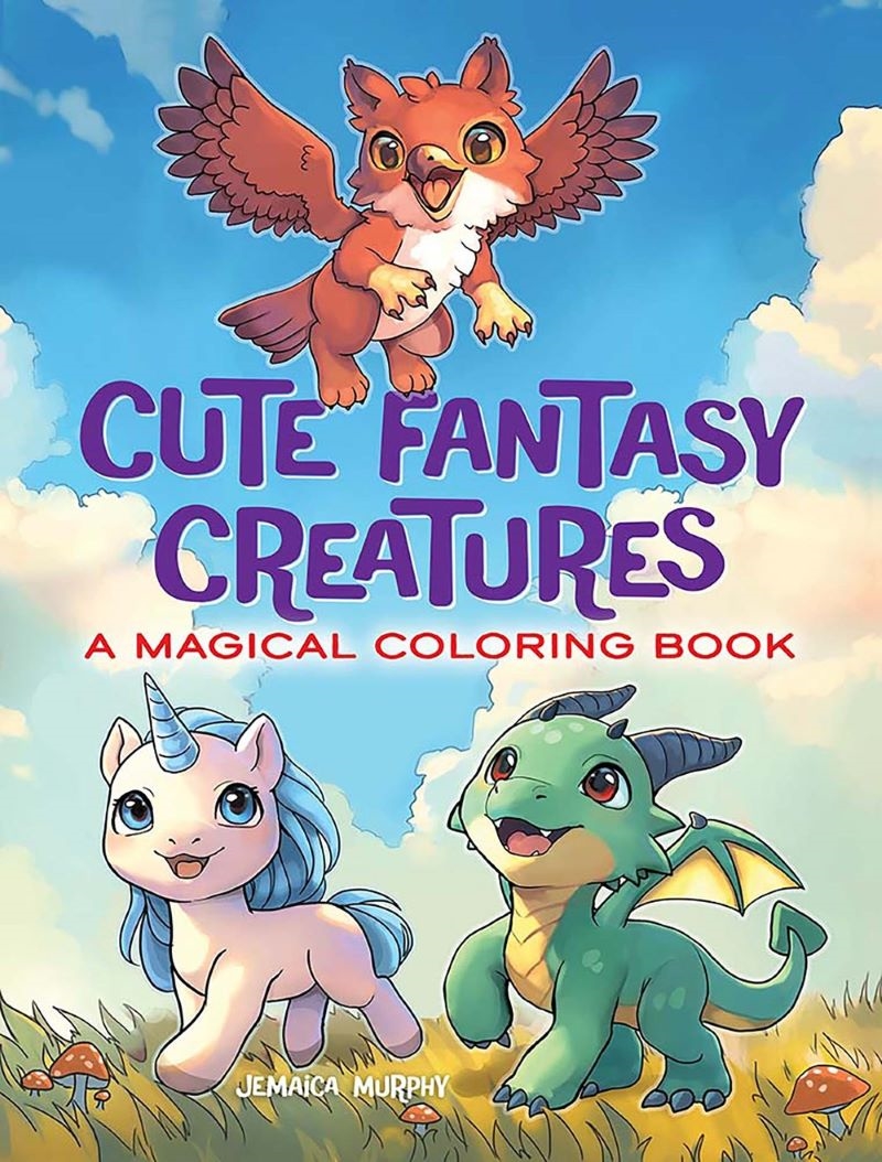 Cute Fantasy Creatures: A Magical Coloring Book/Product Detail/Kids Activity Books