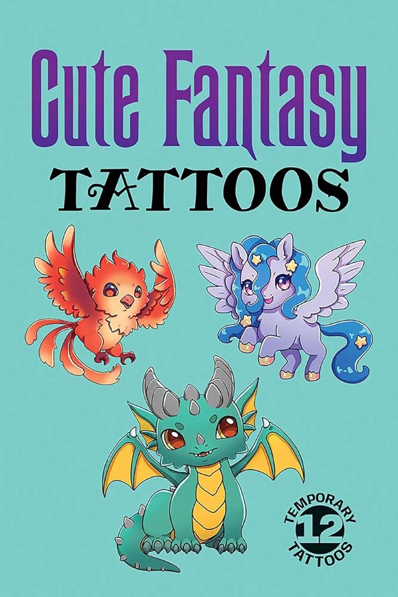 Cute Fantasy Tattoos/Product Detail/Kids Activity Books