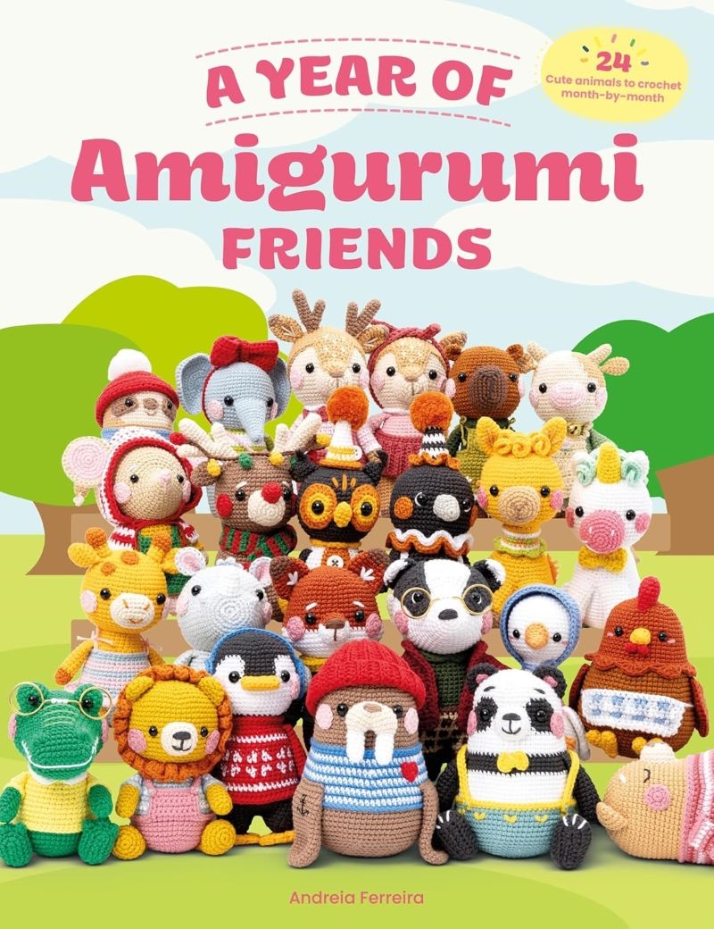 Year of Amigurumi Friends: 24 cute animals to crochet month-by-month/Product Detail/Crafts & Handiwork