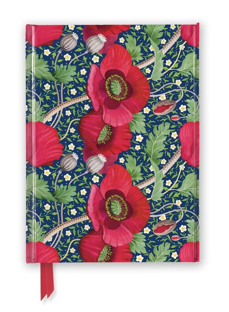 Foiled Journal: Bex Parkin, Red Poppies/Product Detail/Notebooks & Journals