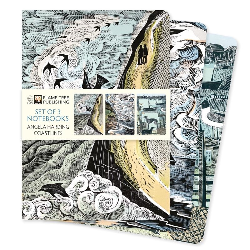 Standard Notebooks: Angela Harding, Coastlines (Set of 3)/Product Detail/Notebooks & Journals