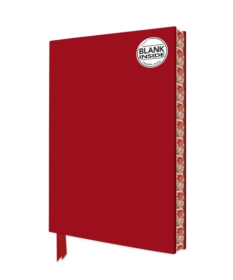 Blank Artisan Art Notebook: Ruby Red/Product Detail/Notebooks & Journals