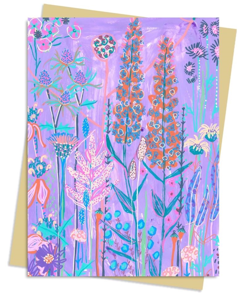 Lucy Innes Williams: Purple Garden House Greeting Card Pack: Pack of 6/Product Detail/Stationery