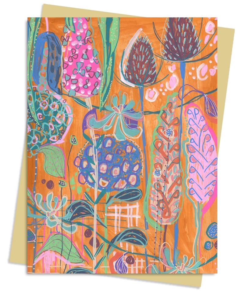 Lucy Innes Williams: Orange Hydrangeas Greeting Card Pack: Pack of 6/Product Detail/Stationery