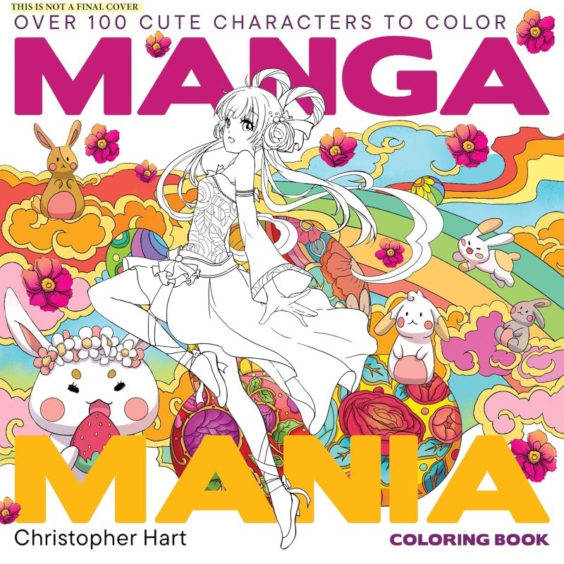 Manga Mania Coloring Book: Over 100 Cute Characters To Color/Product Detail/Art