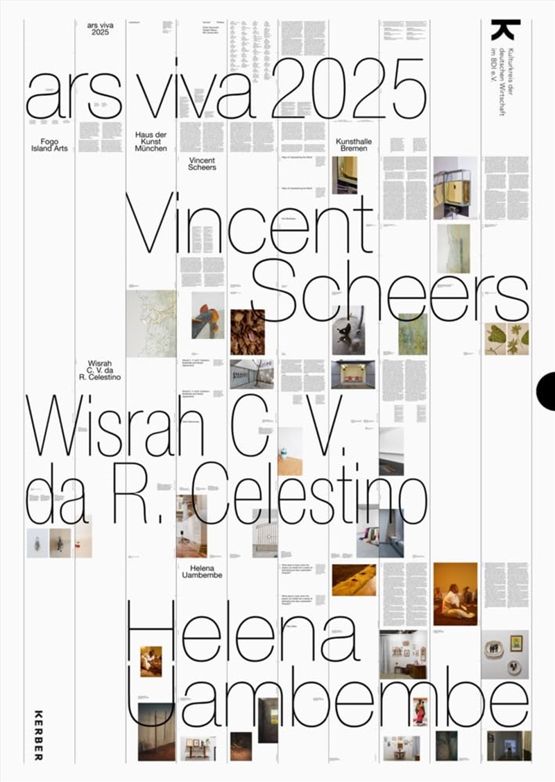 Ars Viva 2025: Wisrah C. V. da R. Celestino, Vincent Scheers, Helena Uambembe/Product Detail/Art
