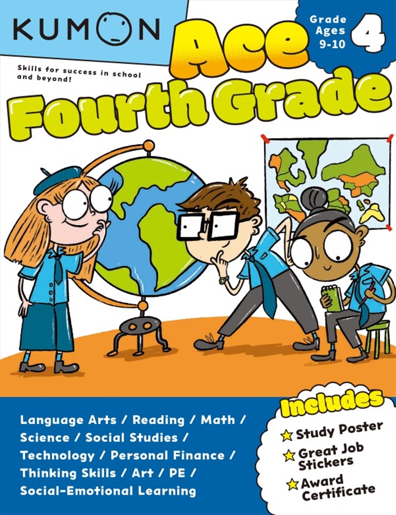 Ace Fourth Grade/Product Detail/Kids Activity Books