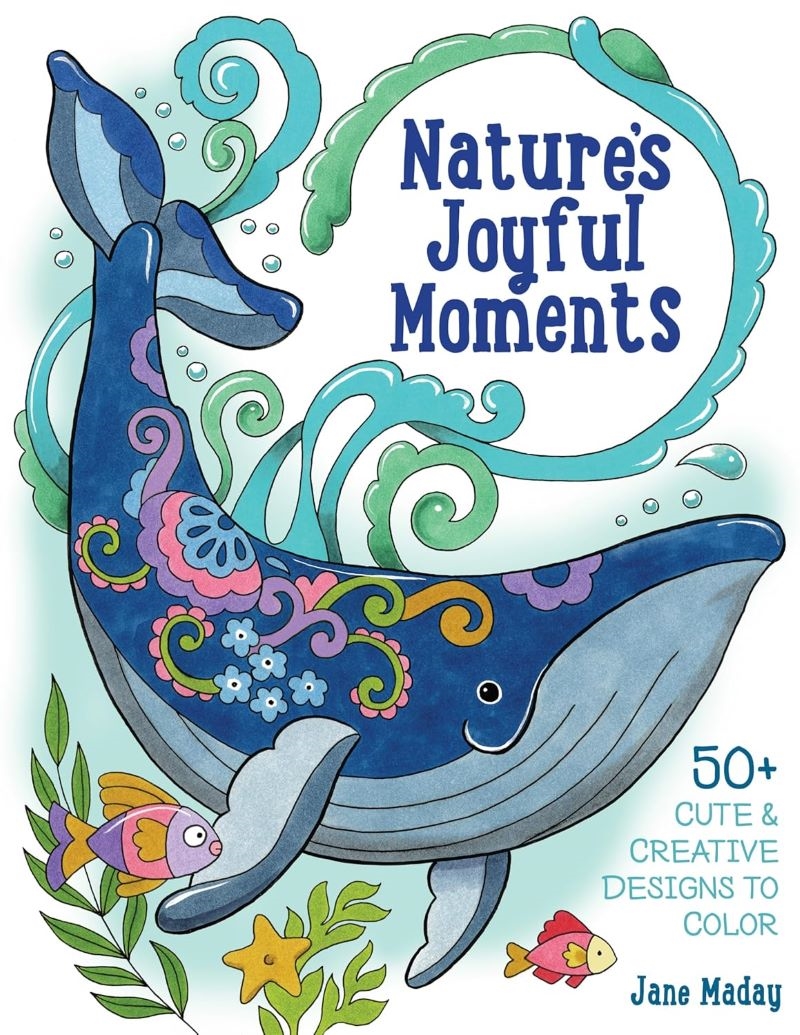 Nature's Joyful Moments: 50+ Cute & Creative Designs To Color/Product Detail/Crafts & Handiwork