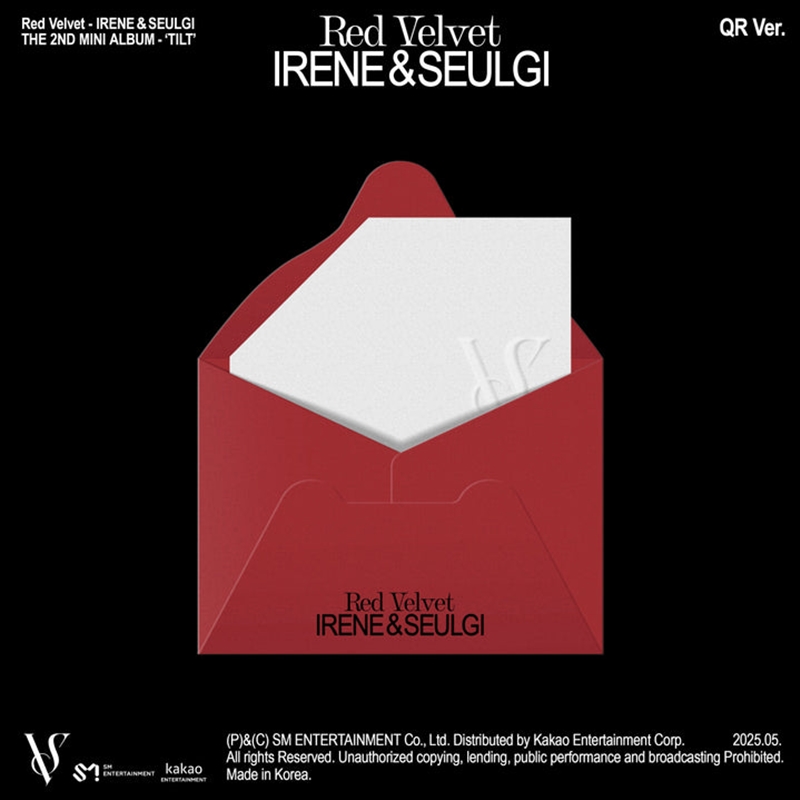 Red Velvet - Irene & Seulgi - 2nd Mini Album [Tilt] (Qr Ver.)/Product Detail/World