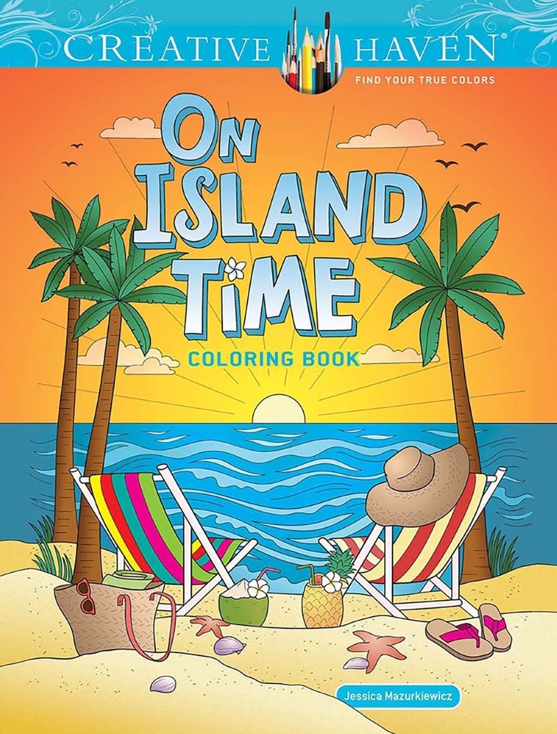 Creative Haven On Island Time Coloring Book/Product Detail/Crafts & Handiwork