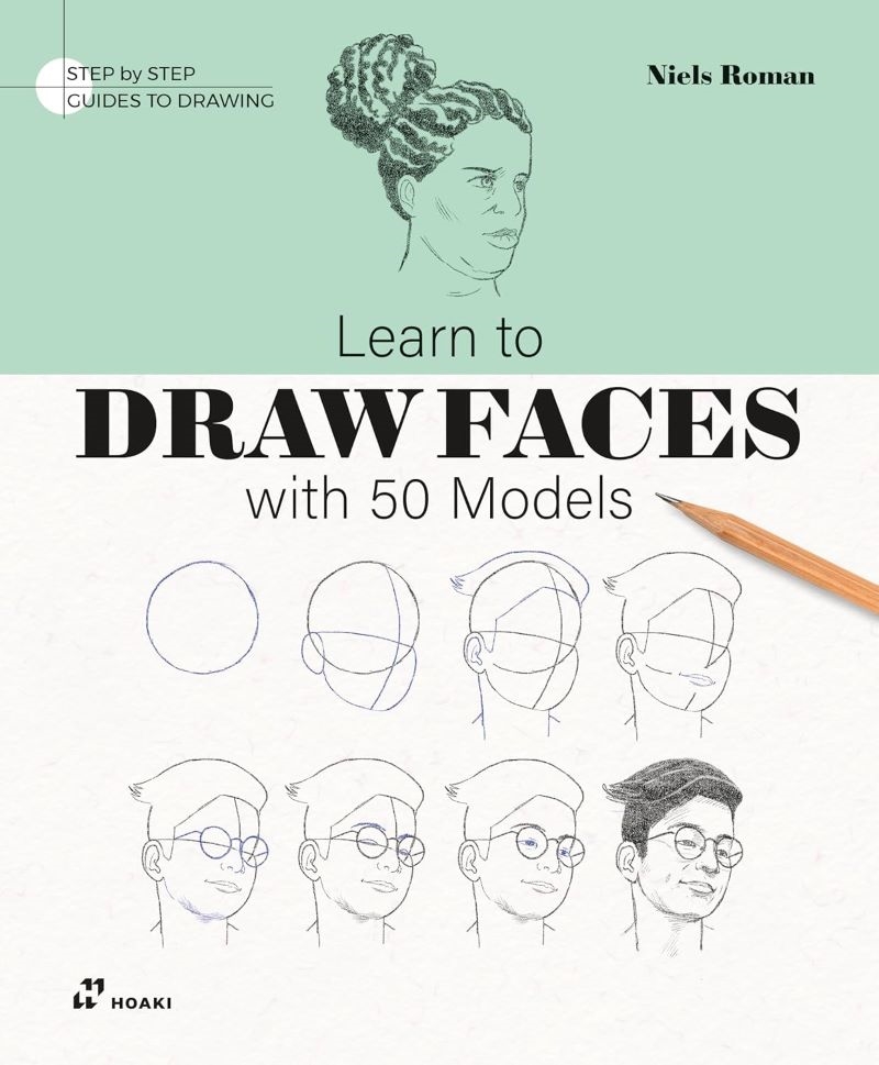 Learn To Draw Faces With 50 Models/Product Detail/Art