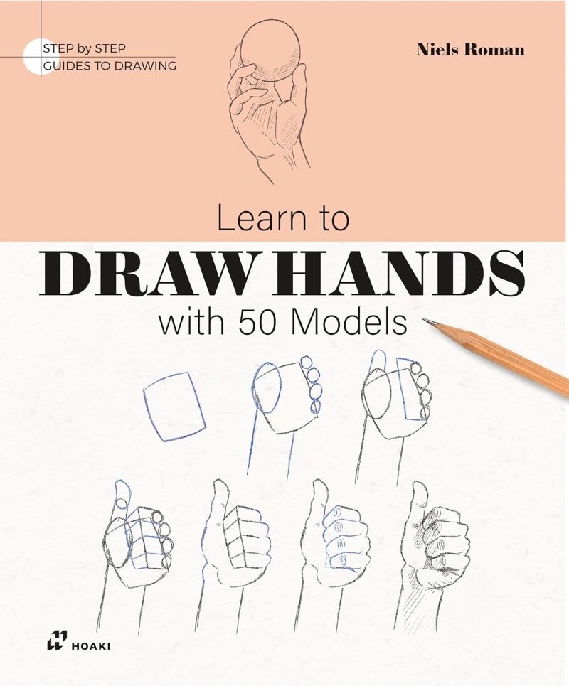 Learn To Draw Hands With 50 Models/Product Detail/Art