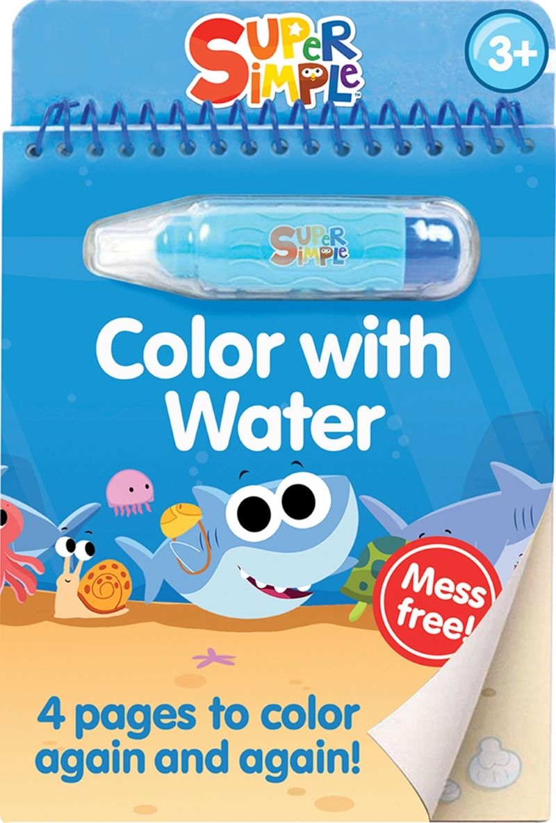 Super Simple Color with Water!/Product Detail/Kids Activity Books