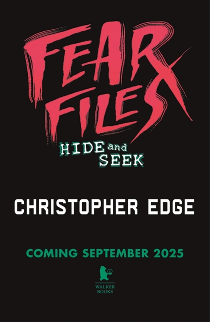 Fear Files: Hide And Seek/Product Detail/Childrens Fiction Books