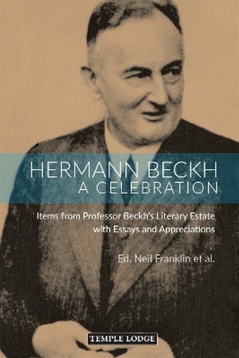 Hermann Beckh, A Celebration/Product Detail/Religion & Beliefs