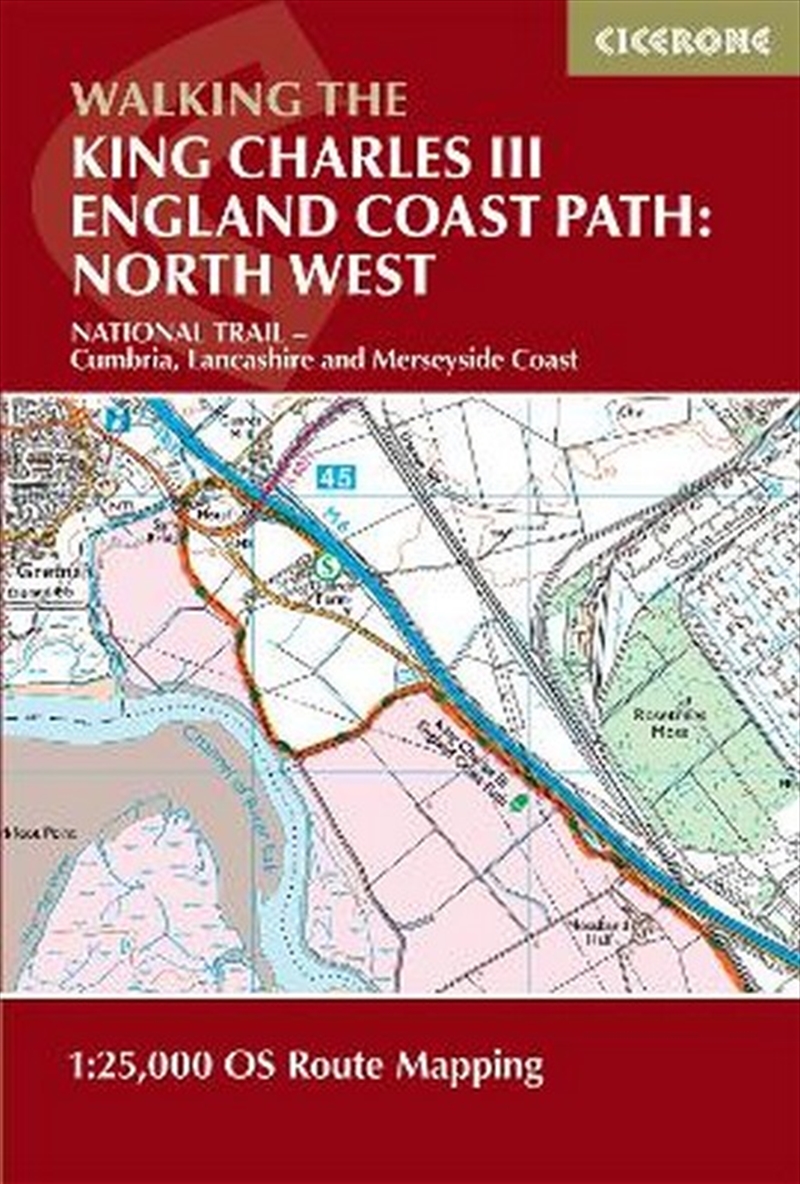 Walking The King Charles Iii England Coast Path: North West - Cumbria Map Booklet/Product Detail/Travel & Holidays