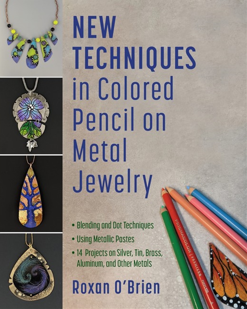 New Techniques in Colored Pencil on Metal Jewelry/Product Detail/Crafts & Handiwork