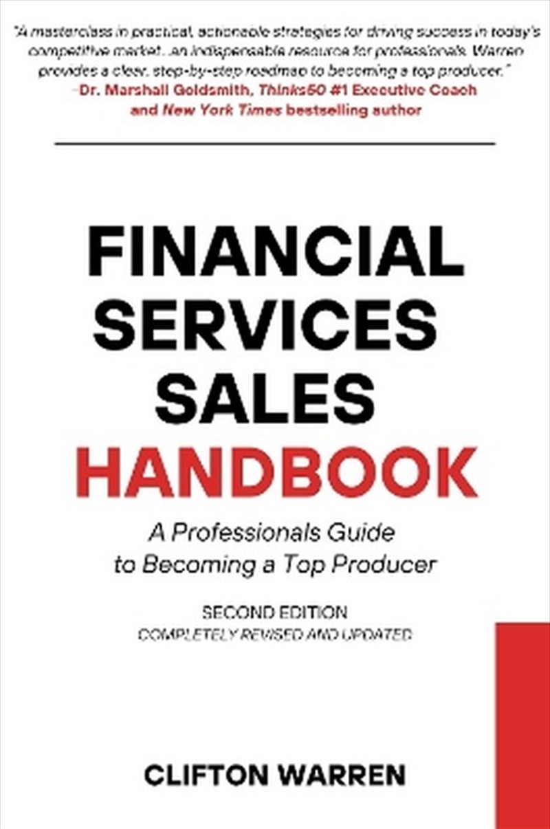 Financial Services Sales Handbook/Product Detail/Business Leadership & Management