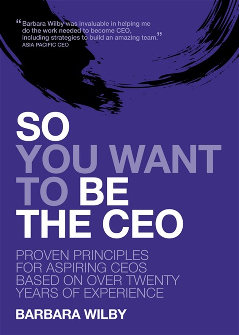 So You Want to Be the CEO/Product Detail/Business Leadership & Management