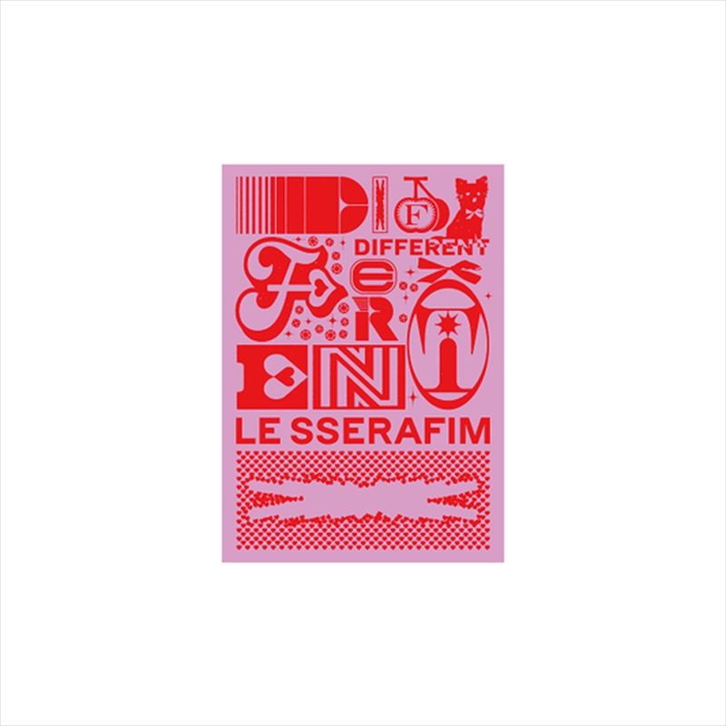 Le Sserafim - Different Japan 4th Single Album Weverse Shop Gift Limited Edition B/Product Detail/World