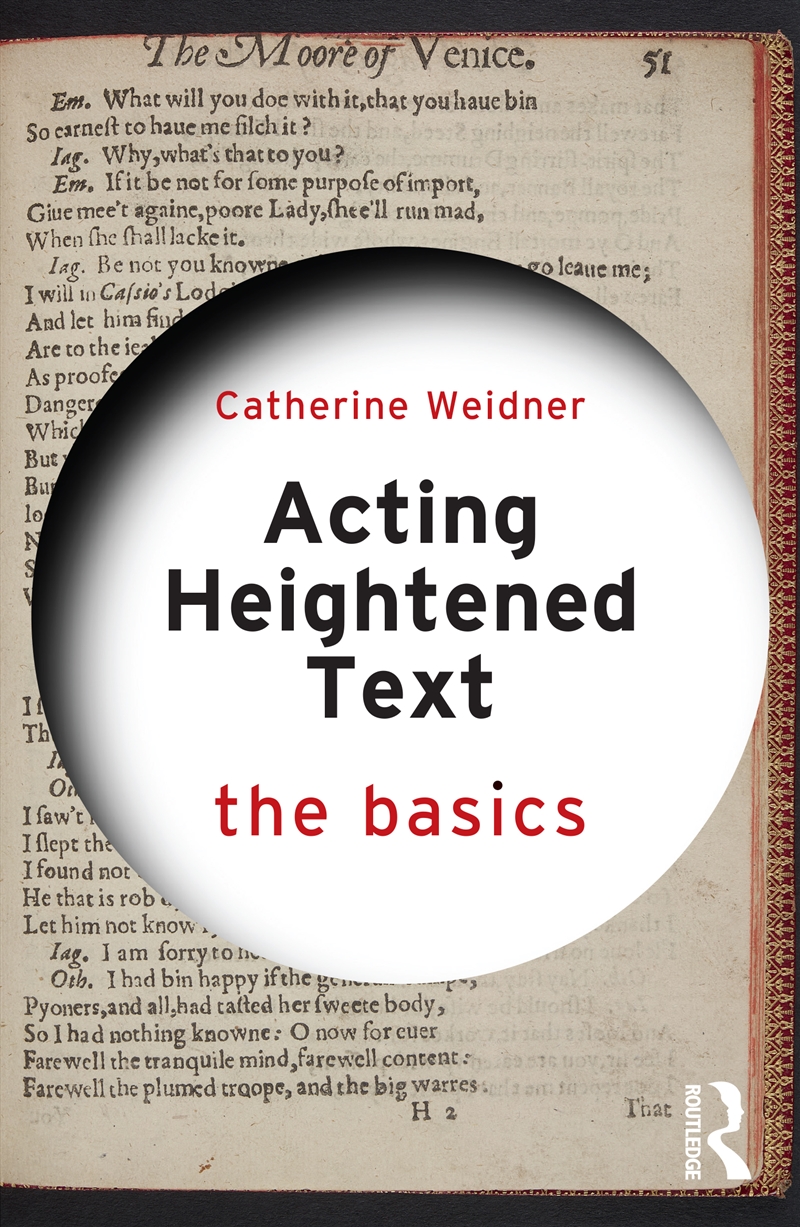 Acting Heightened Text The Basics/Product Detail/Media