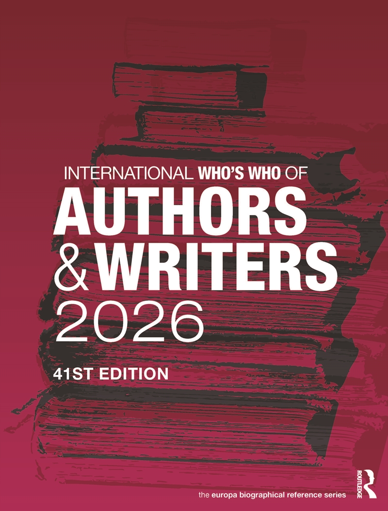 International Who's Who Of Authors And Writers 2026/Product Detail/Reference & Encylopaedias