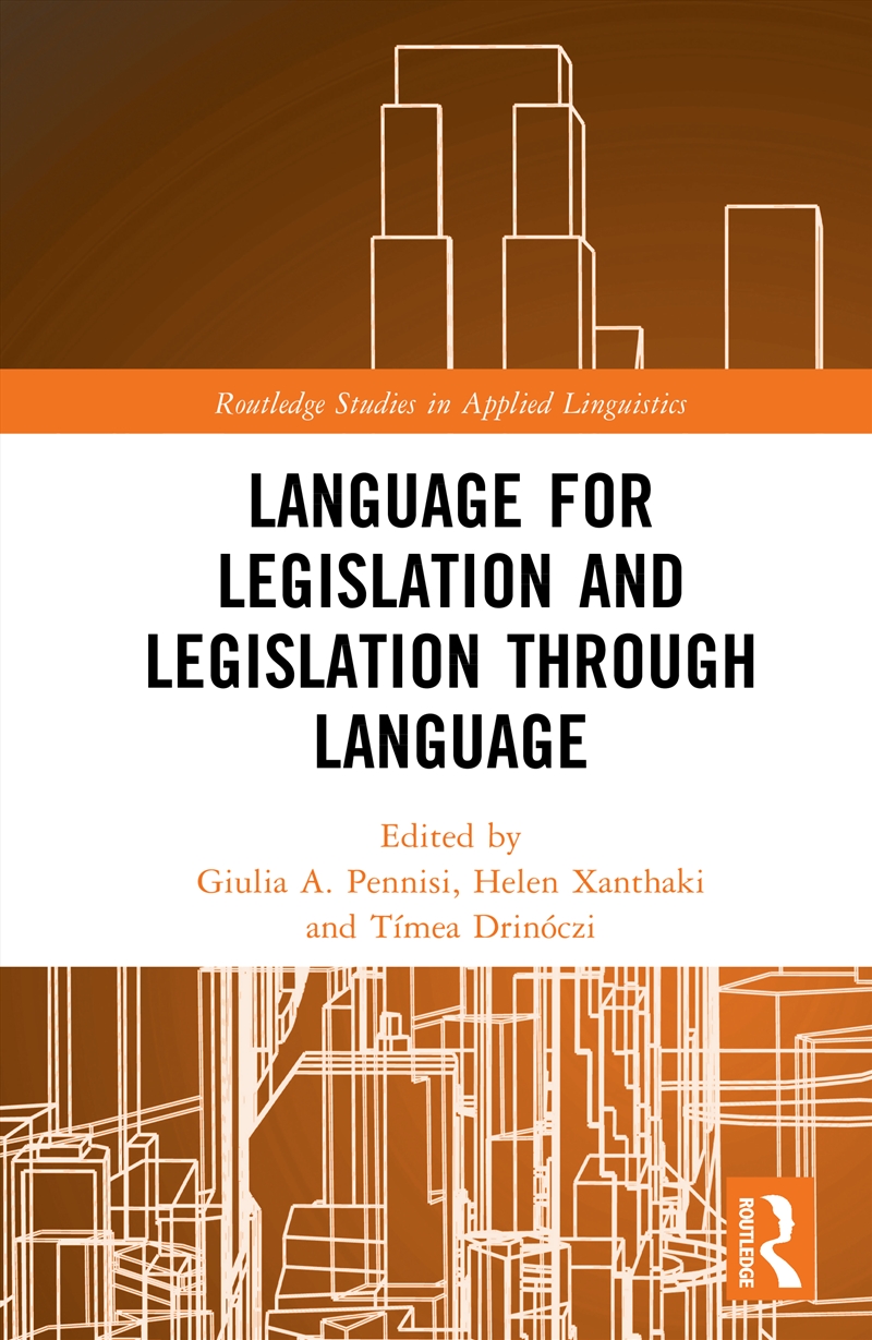 Language For Legislation And Legislation Through Language/Product Detail/Language & Linguistics