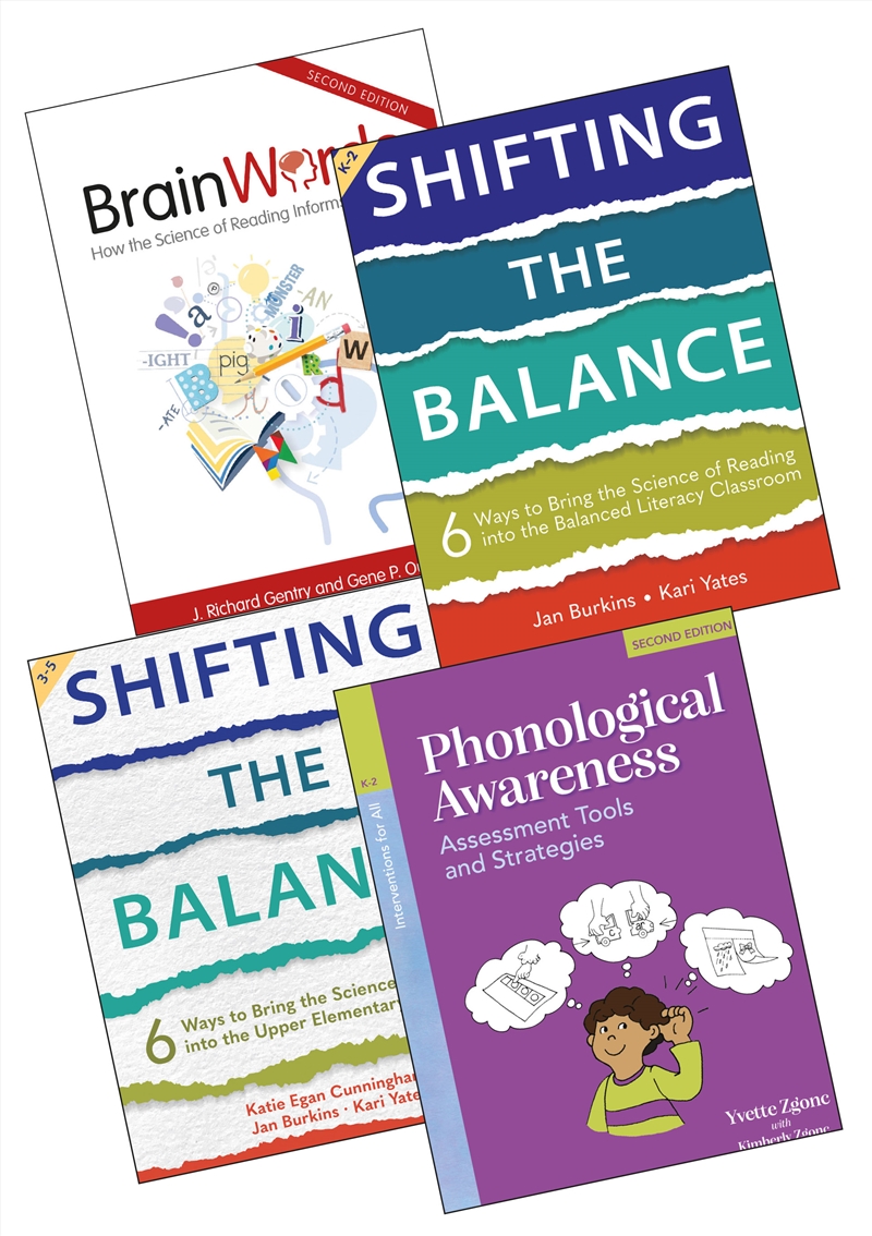 Buy Jan Burkins - Shifting The Balance And The Science Of Reading 4 ...