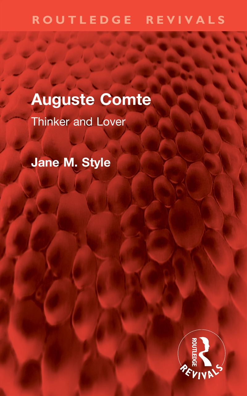 Auguste Comte Thinker And Lover/Product Detail/Reading